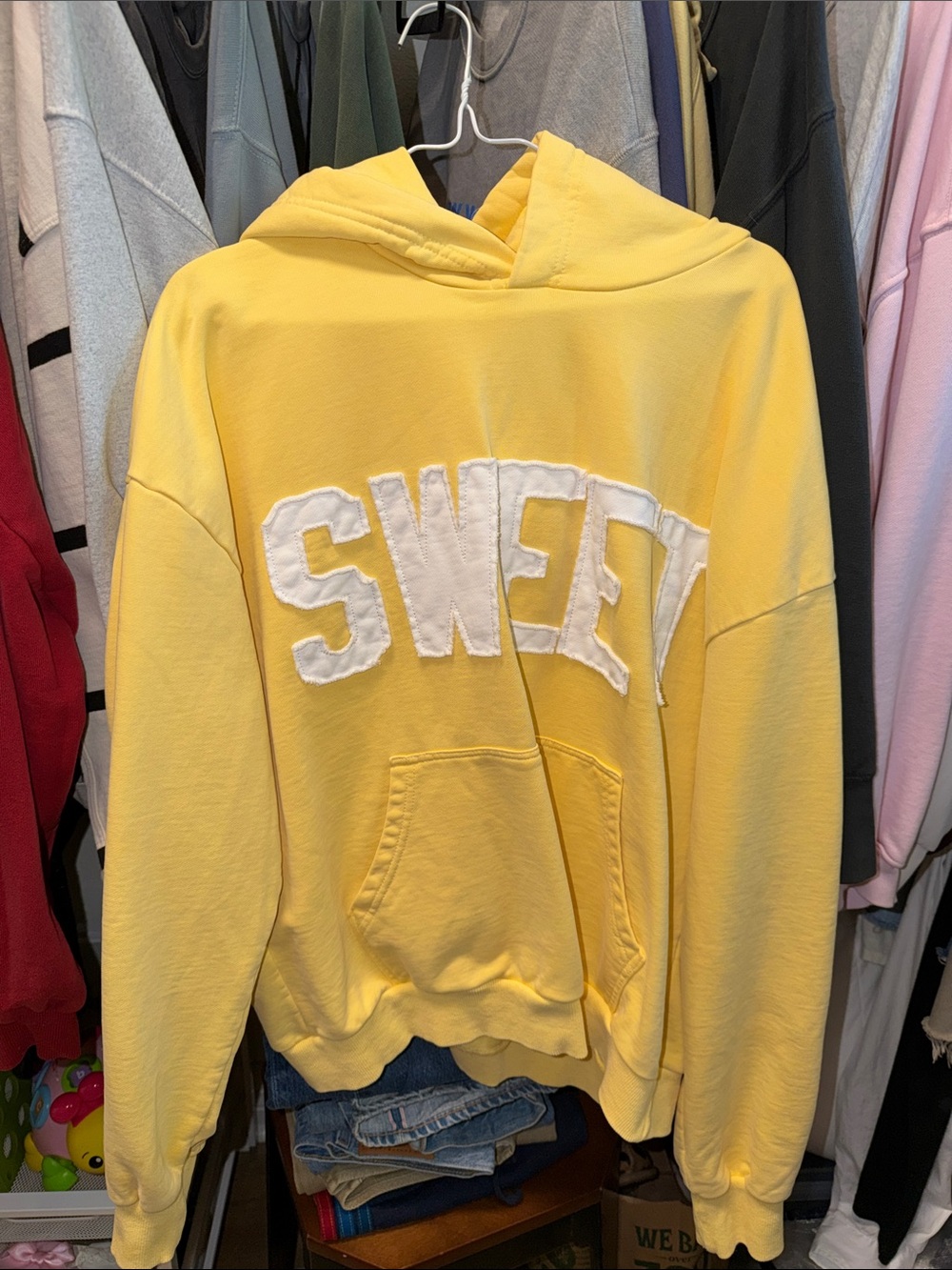 Sweet Hat Co Yellow Sweatshirt